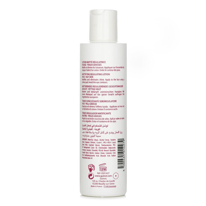 Guinot Microbiotic Shine Control Toning Lotion (For Oily Skin) (Random Packaging) 200ml/6.7oz