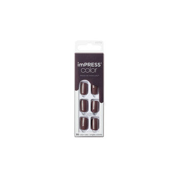 Kiss My Face Impress Color Try Gray Nails ( 30 Pcs )