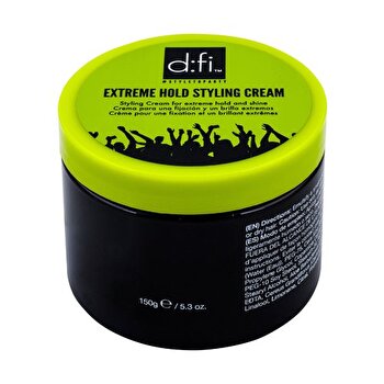 Revlon Professional D:fi Extreme Hold Styling Cream - Styling Cream With Extra Strong Fixation 150.0g