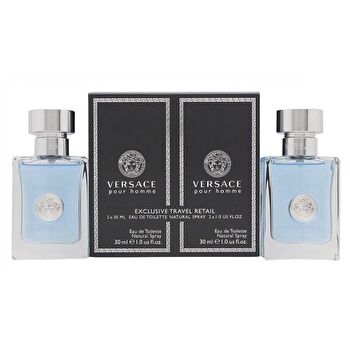 Versace Pour Homme Gift Set Eau De Toilette 2x 30ml 60ml