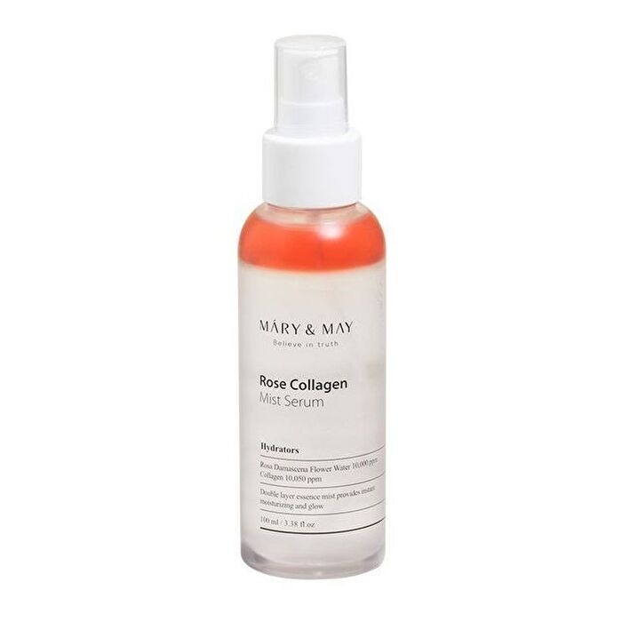 Mary & May Rose Collagen Mist Serum - Dvoufázove Serum Ve Spreji 100ml