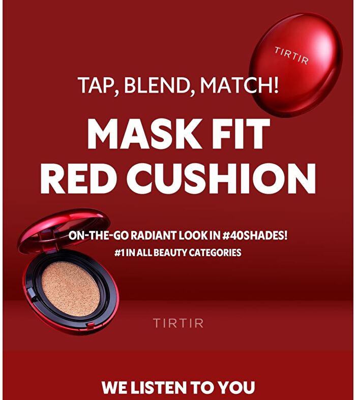 Tirtir Mask Fit Red Cushion Foundation Spf40 #43n Deep Cocoa 18g