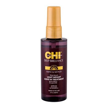 Farouk Systems Chi Deep Brilliance Shine Serum Leave-in Treatment - Rinse-free Serum For Hair Shine 89ml