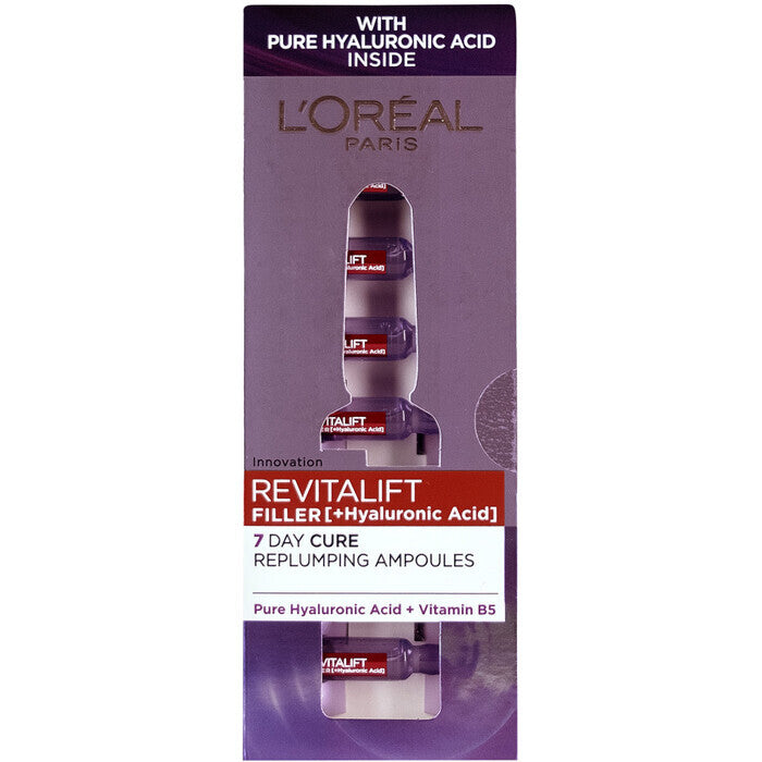 L´Oreal Revitalift Filler Ha 7 Day Cure - Skin Serum In Ampoules 9ml