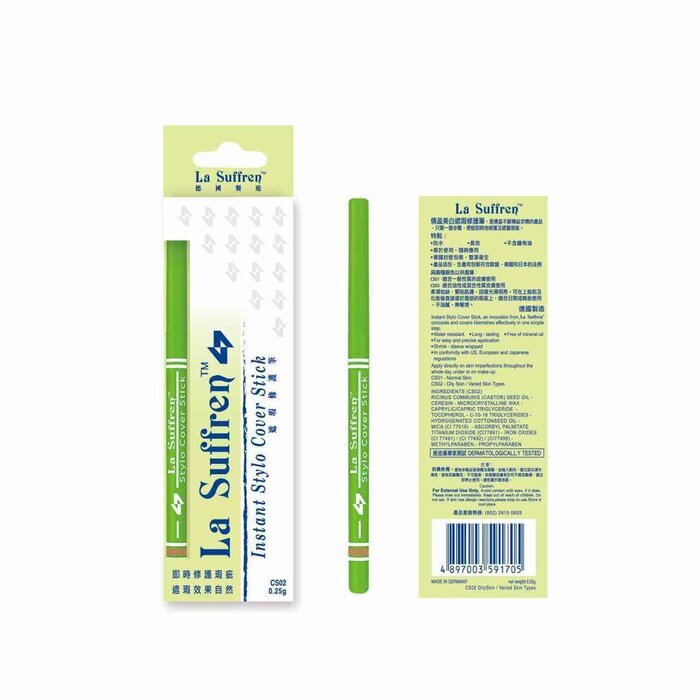 La Suffren Instant Stylo Cover Stick Concealer- # Oily/VariedSkin