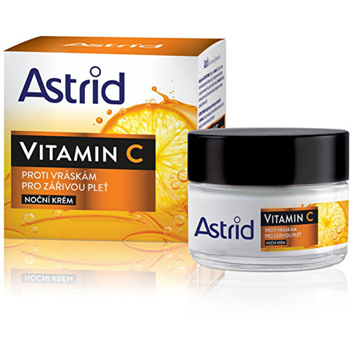 Astrid Anti-wrinkle Night Cream For Radiant Skin With Vitamin C 50ml