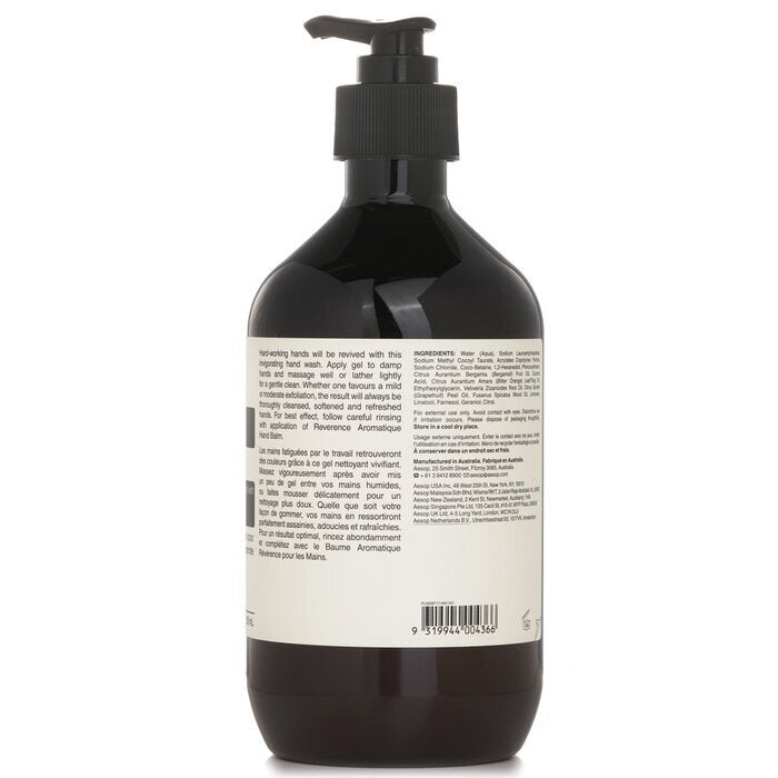 Aesop Reverence Aromatique Hand Wash 500ml/16.9oz
