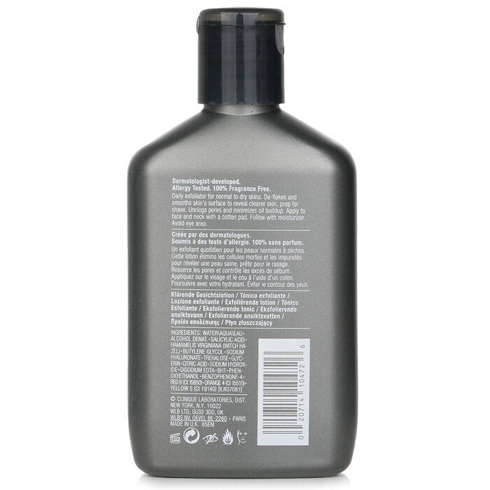 Clinique For Men Exfoliating Tonic For Normal To Dry Skins 200ml