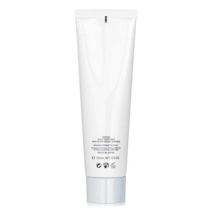 Kanebo Sensai Silky Purifying Mud Soap - Wash & Mask (New Packaging) 125ml/4.3oz