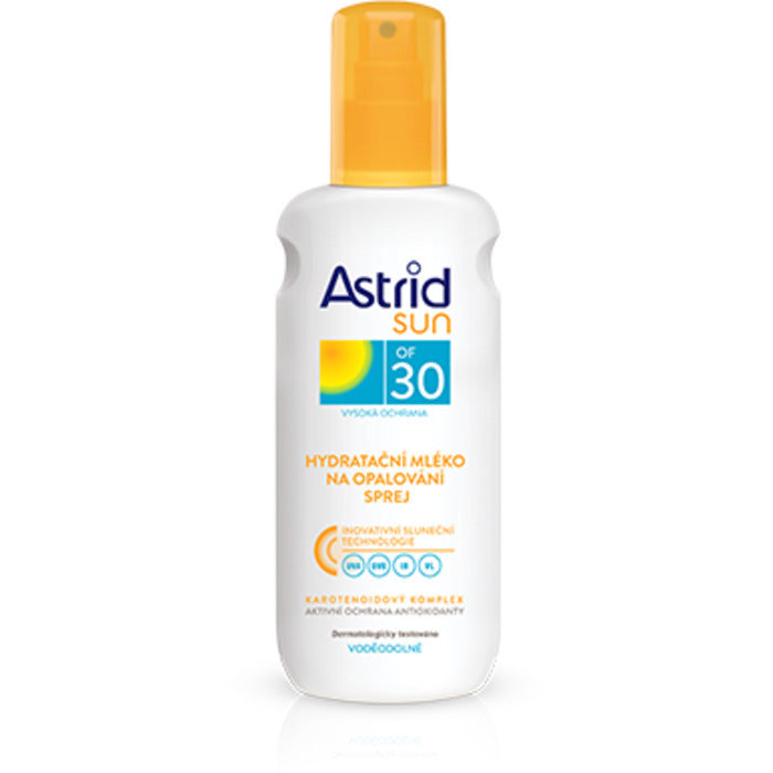 Astrid Sun Moisturizing Suncare Milk Spray Spf 30 200ml