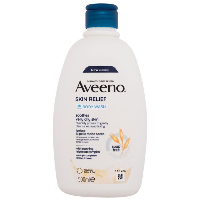 Aveeno Skin Relief Body Wash (very Dry Skin) 500ml