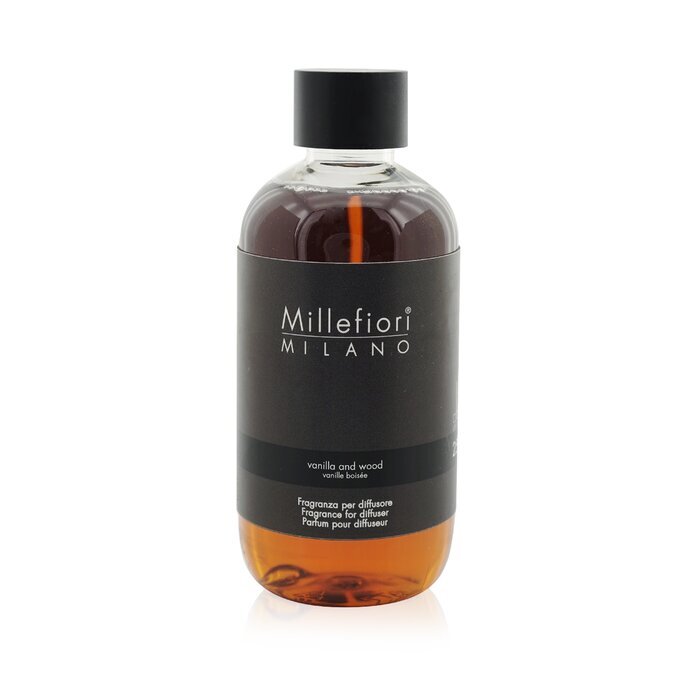 Millefiori Natural Vanilla & Wood Refill- Náhradní Náplň Do Aroma Difuzeru 250ml