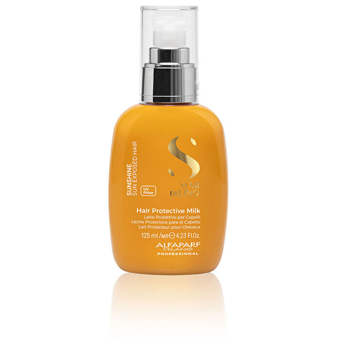Alfaparf Milano Semi Di Lino Sunshine Hair Protective Milk - Ochranne Mleko Pro Vlasy Namáhane Sluncem 125ml