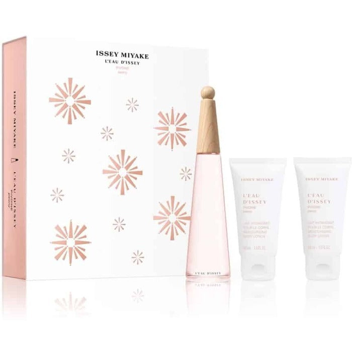 Issey Miyake L´eau D´issey Pivoine Gift Set Eau De Toilette 50ml And Body Lotion 2x 50ml 50ml