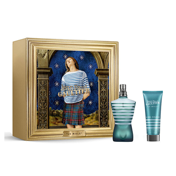 Jean Paul Gaultier Le Male Gift Set Eau De Toilette 75ml Shower Gel And Le Male 75ml 75ml