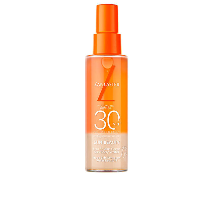 Lancaster Sun Beauty Sun Body Water Spf30 - Waterproof Body Sunscreen Spray 100ml