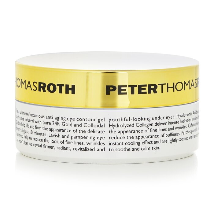 P.t. Roth 24k Gold Lift & Firm Hydra-gel Eye Set 60 Pcs 60piece
