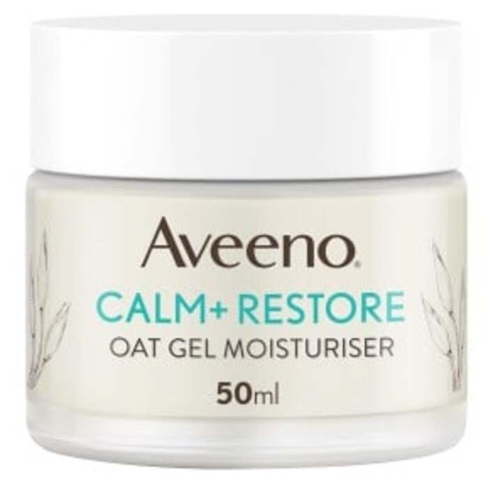 Aveeno Calm & Restore Oat Gel Moisturiser - Zklidňující A Hydratující Pleťový Gel 50ml
