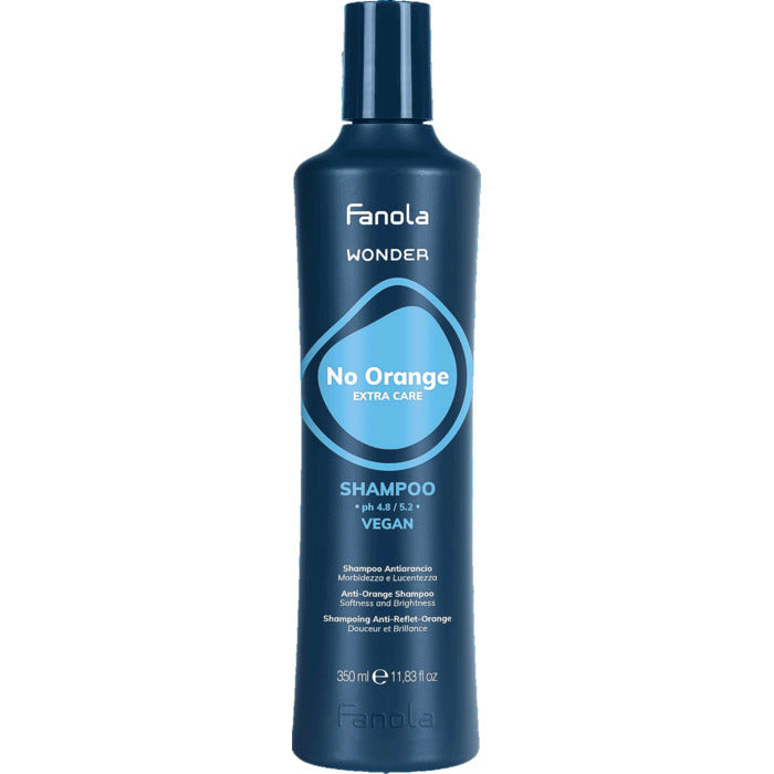 Fanola Wonder No Orange Extra Care Shampoo - Brown Shades 1000ml