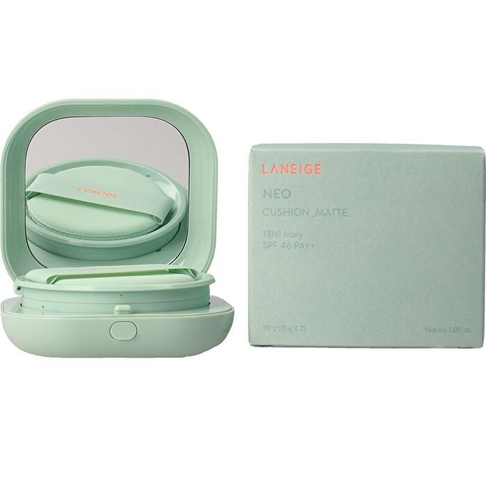 Laneige NEO Cushion Matte SPF46 PA++ # 13N1 Ivory (15g + 15g Refill) 30g