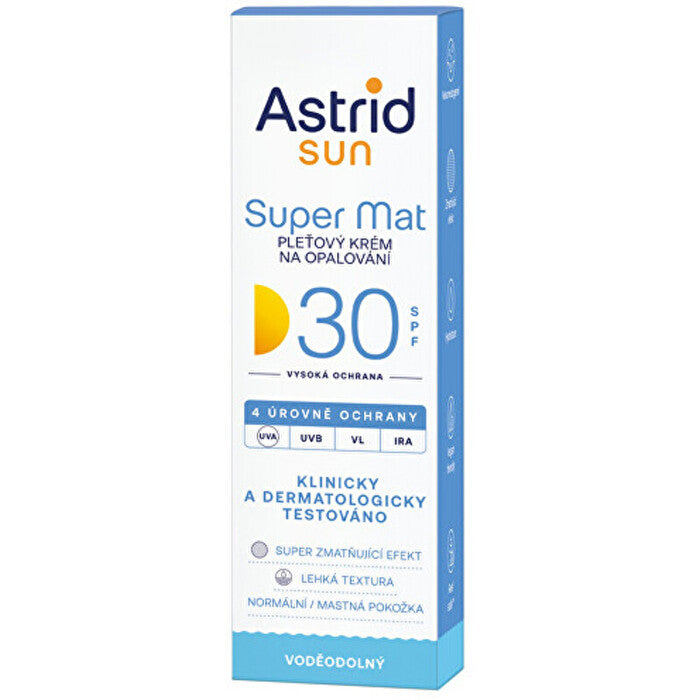 Astrid Super Mat Spf 30 - Face Sunscreen Cream 50ml