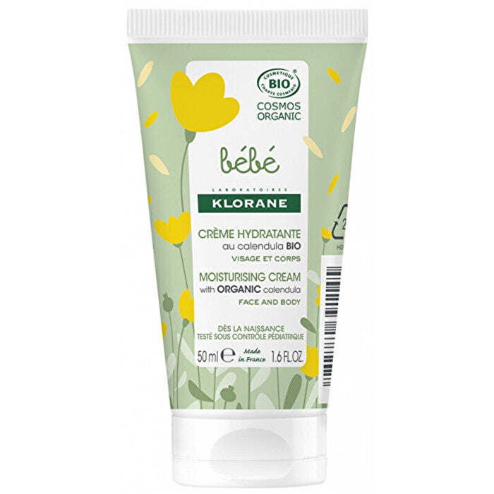 Klorane Bebe Moisturising Cream - Hydrata?ní Krem S Bio M?sí?kem 50ml