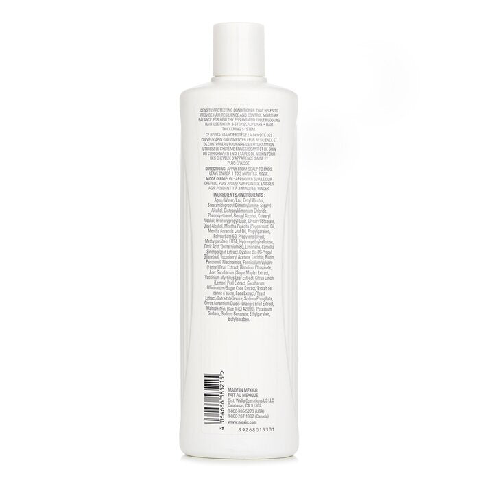 Nioxin Density System 4 Scalp Therapy Conditioner (Colored Hair, Progressed Thinning, Color Safe) (Random Packaging) 500ml/16.9oz