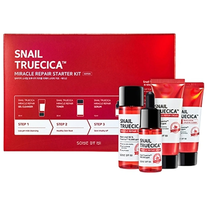 Some By Mi Snail Truecica Miracle Repair Starter Kit - Dark Spot Skincare Gift Set 1ml
