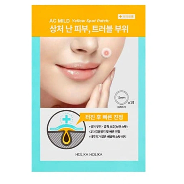 Holika Holika Ac Mild Yellow Spot Patch ( 15 Pcs ) 0ml