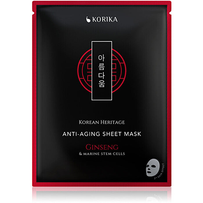 Korika Korean Heritage Anti-aging Sheet Mask - Plátýnková Maska Proti Stárnutí 25.0g