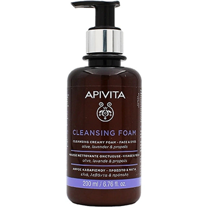 Apivita Cleansing Foam Face & Eyes 200ml