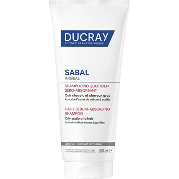 Ducray Sabal Daily Sebum-absorbing Shampoo - Šampon Absorbující Maz 200ml