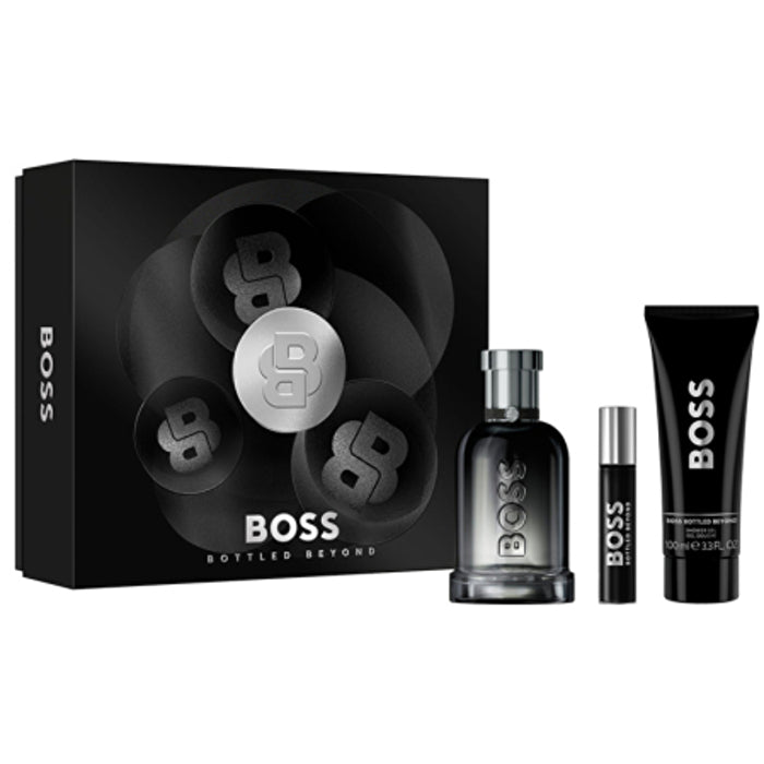 Hugo Boss Boss Bottled Beyond Dárková Sada Eau De Parfum 100ml Sprchový Gel 100ml A Miniaturka Eau De Parfum 10ml 100ml