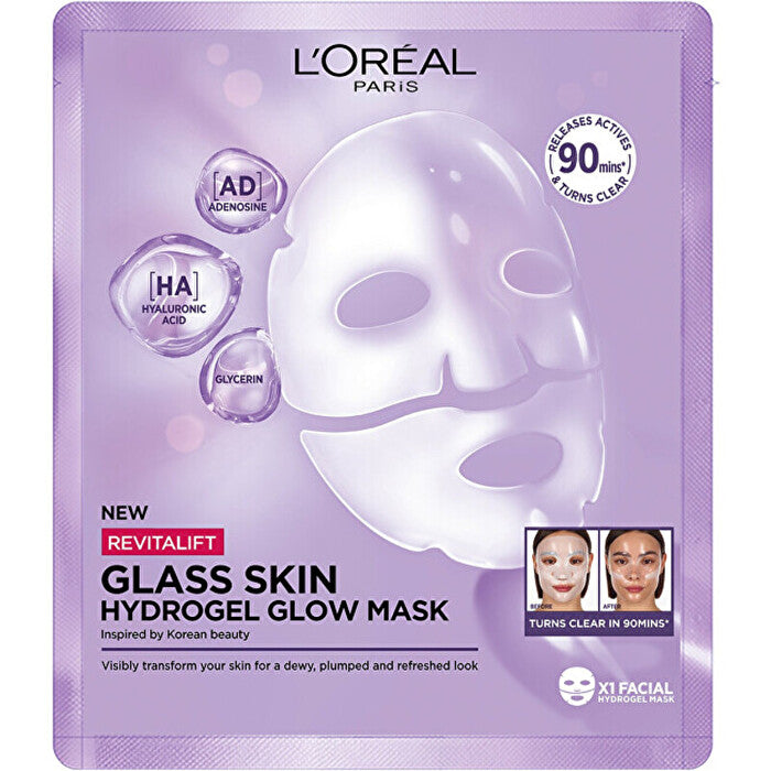 L´Oreal Filler Glass Skin Mask - Hydrogel Brightening Mask 25.0g