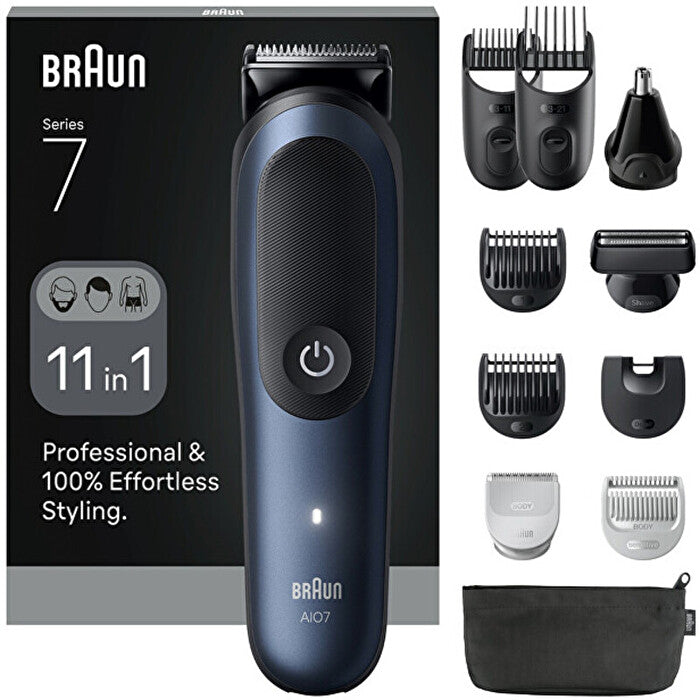 Braun Series 7 Aio7540 Dark Blue 11in1 - Multi-purpose Trimmer