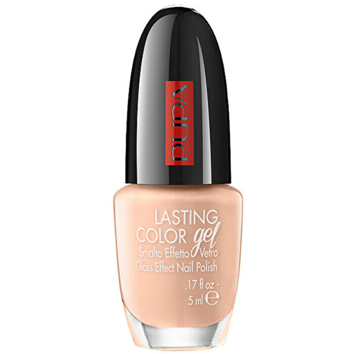 Pupa Lasting Color Gel Glass Effect Nail Polish #028 Metal Pastel 5ml