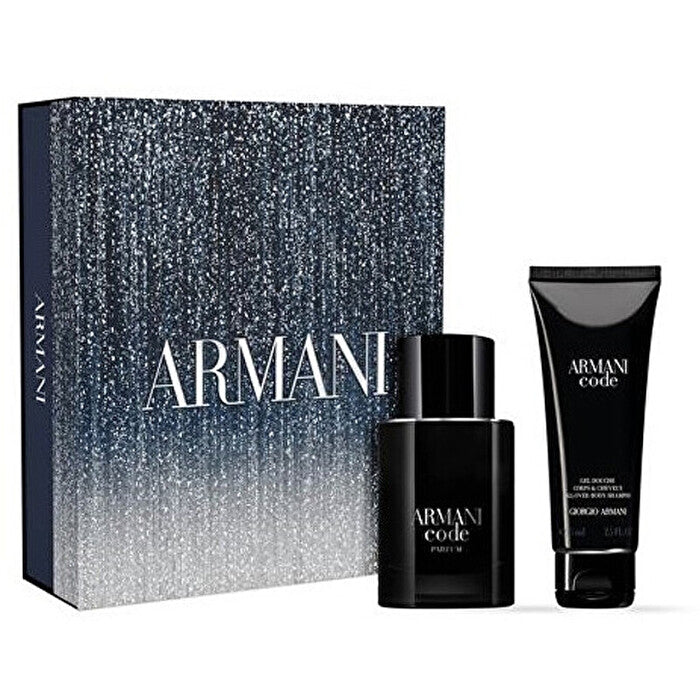 Armani Code For Men Parfum Gift Set Parfum 50ml And Shower Gel 75ml 50ml