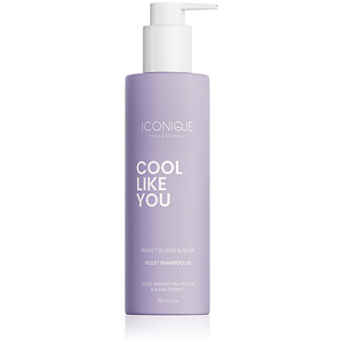 ICONIQUE Professional Cool Like You Violet Shampoo - Cool And Bright Blonde 70ml