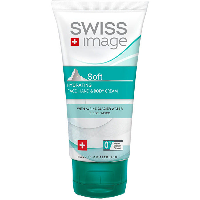 Swiss Image Body Care Soft Hydrating Face Hand & Body Cream 75ml