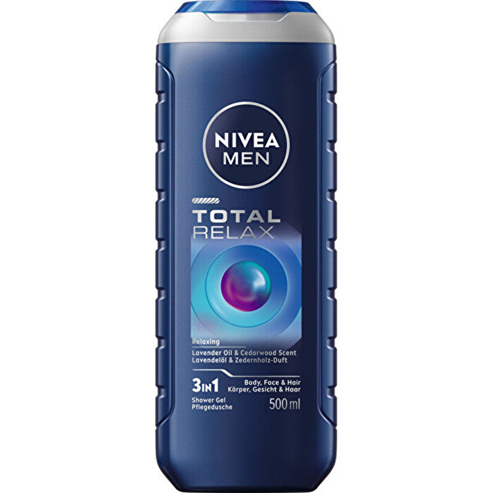 Nivea Men Total Relax Body Face & Hair Shower Gel 250ml
