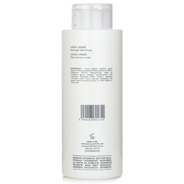 Sothys Vitality Lotion - For Normal to Combination Skin, With Grapefruit Extract (Salon Size) 500ml/16.9oz