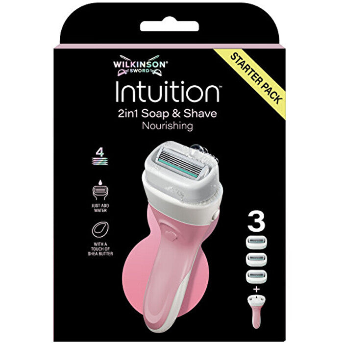 Wilkinson Sword Soap And Shave Nourishing 2in1 - Razor & 3 Heads