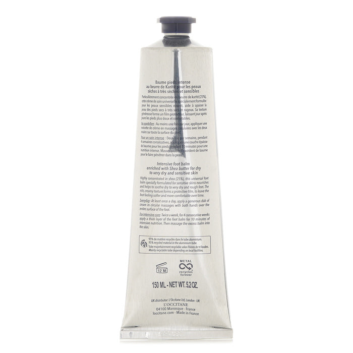 L'Occitane Shea Butter 25% Intensive Foot Balm(Random Packaging) 150ml/5.3oz