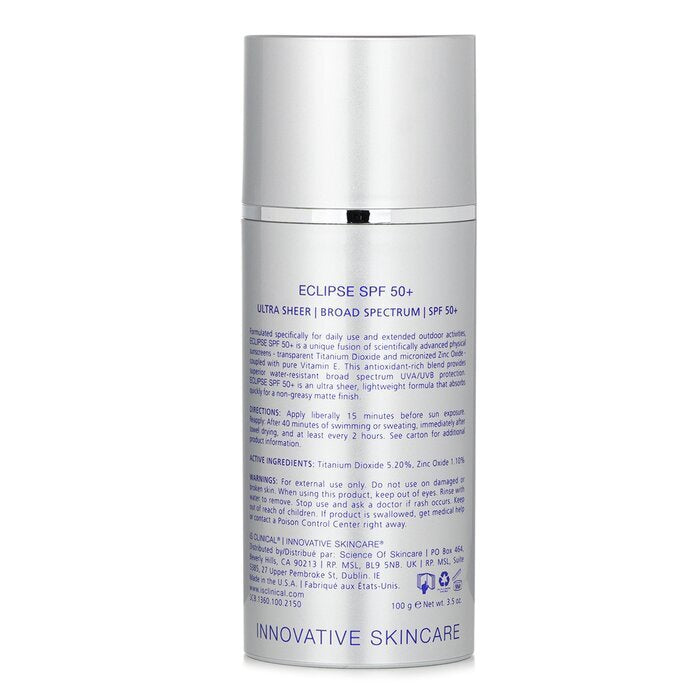 IS Clinical Eclipse SPF 50 Sunscreen Cream 100ml/3.3oz