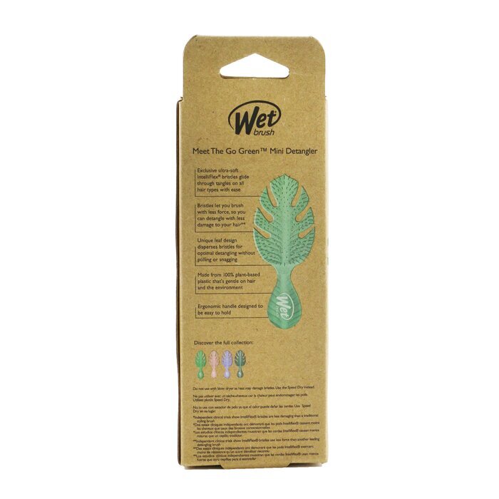 Wet Brush Go Green Mini Detangler - # Green 1pc
