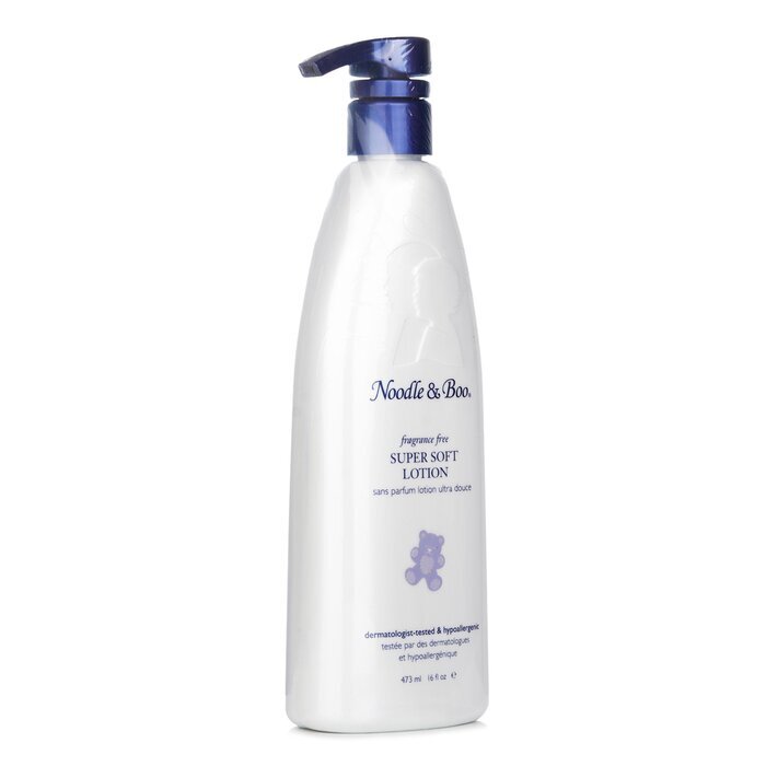 Noodle & Boo Super Soft Lotion - Fragrance Free - For Face & Body (Dermatologist-Tested & Hypoallergenic) 473ml/16oz