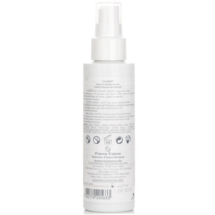 Avene Cicalfate+ Absorbing Repair Spray - For Sensitive Irritated Skin Prone to Maceration 100ml/3.3oz