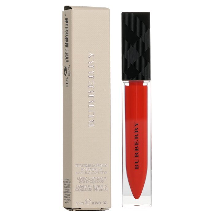 Burberry Kisses Tangerine Red # 35 Woman 5.5ml Lip Lacquer