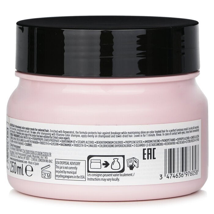 L'Oreal Professionnel Serie Expert - Vitamino Color Resveratrol Color Radiance System Mask (For Colored Hair) 250ml/8.5oz