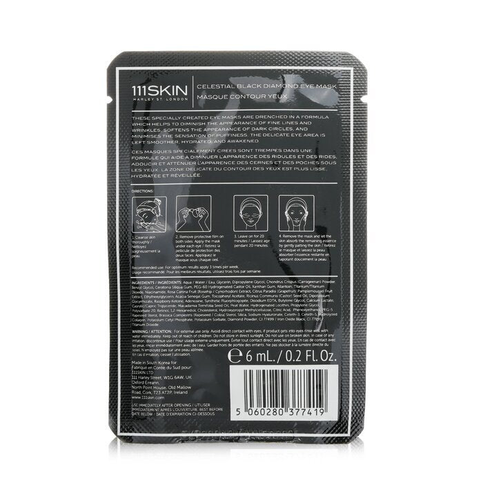 111skin Celestial Black Diamond Eye Mask 6ml